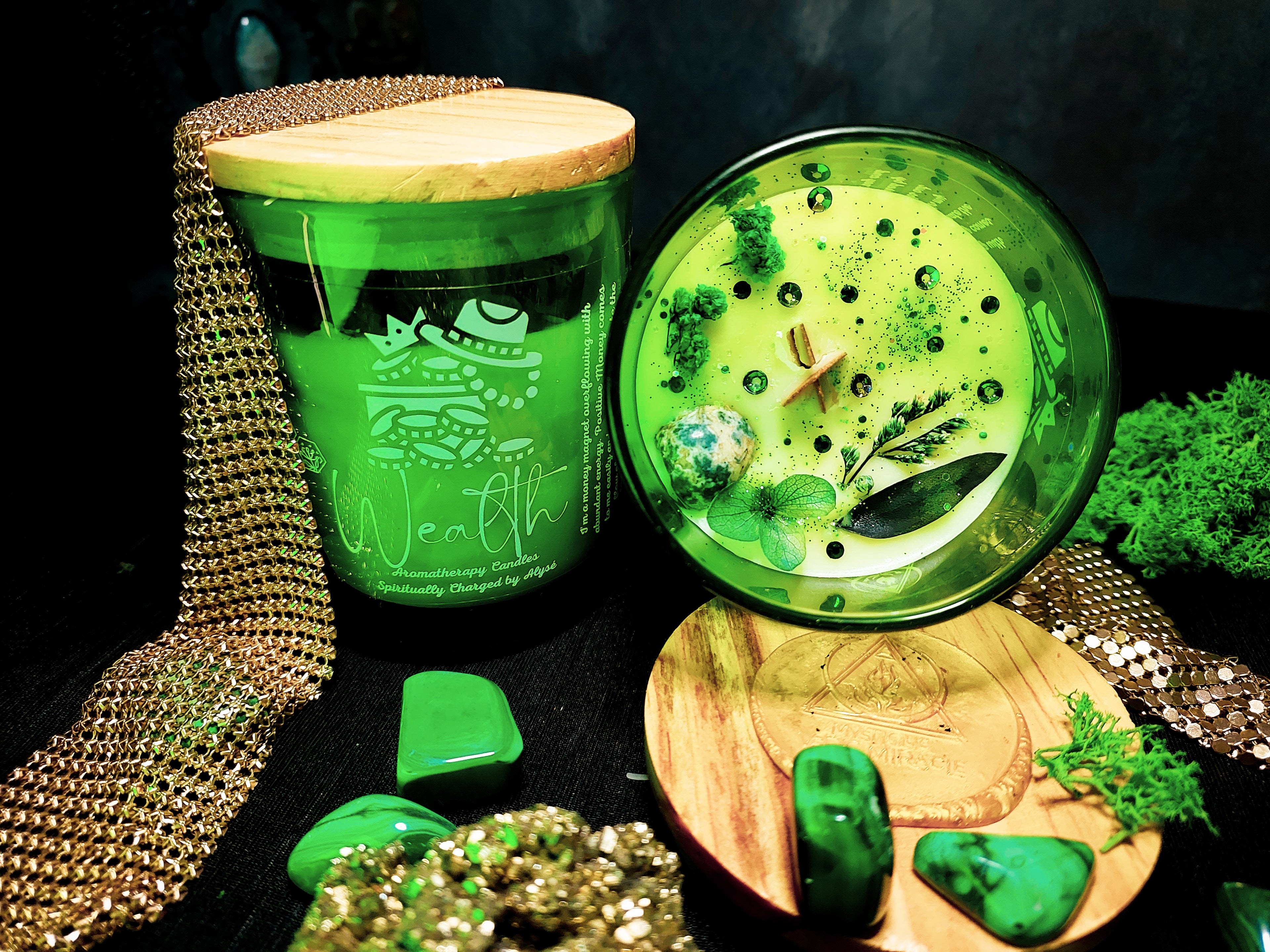WEALTH SPELL CANDLE